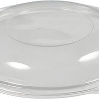Sabert - 18 Oz, 24 Oz, 32 Oz Clear Round Dome Lid Fits Plastic For Bowls, Pack of 300 - 52032T300