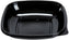 Sabert - 24 Oz. Black Medium Square Bowl, 300/Cs - 4403264