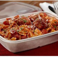 Sabert - 28 Oz Clear Lid Fits For Rectangle PLA Pulp Container, Pack of 150 - 51841D150