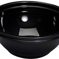 Sabert - 32 Oz Black Round Plastic Bowl, 300/Cs - 77032B300