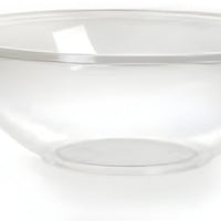 Sabert - 32 Oz Clear Round Plastic Bowl with Lid Combo, 150/Cs - C12032T150