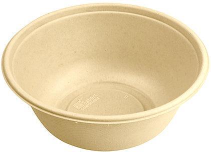 Sabert - 48 Oz Pulp Round Bowl, 300/Cs - SAB4108480D300