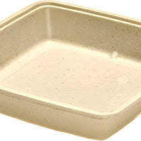 Sabert - 48 Oz Square Deep Pulp Container, 300/cs - 49148F300N