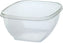 Sabert - 64 Oz Clear Large Square Bowl, 150/Cs - 19064B150