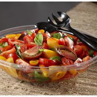 Sabert - 64 Oz Clear Shallow X-Large Round Bowl, 50/Cs - 13064A50 (Special Order Item)