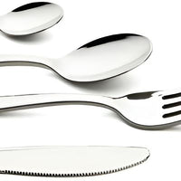 Sabert - 6.25" Silver Look Teaspoon, 600/cs - CMS600