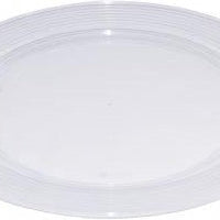 Sabert - 7.5" Round Clear Platter, 216/Cs - 1008R
