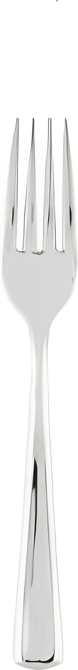 Sabert - 7.50" Silver Look Fork Plastic Cutlery, 600/cs - CMF600