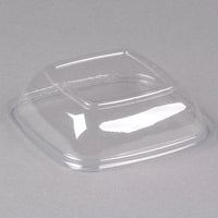 Sabert - 8 Oz Clear Square Plastic Bowl, 500/Cs- 15008B500