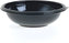 Sabert - 8 Oz Plastic Black Round Bowls, 500/Cs - 92008A500 (Special Order Item)