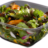 Sabert - 80 Oz Plastic Clear Square Bowls, 50/Cs - 14080B50