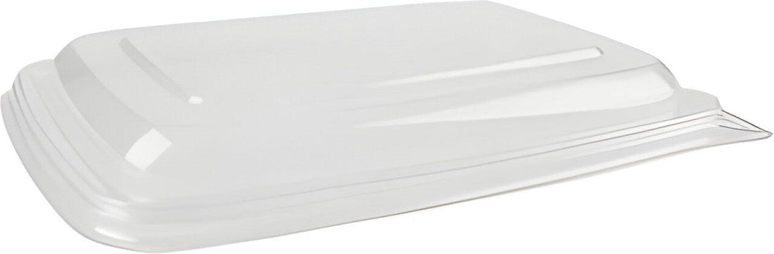 Sabert - 9.25 x 6.75 Clear Lid Fits with Rectangle Pulp Containers - 300/Cs - 51601F300PCR