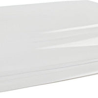 Sabert - 9.25 x 6.75 Clear Lid Fits with Rectangle Pulp Containers - 300/Cs - 51601F300PCR
