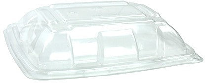 Sabert - Clear Dome Lid for Rectangle Pulp Containers, 300/cs - 51601F300PP (Special Order Item)