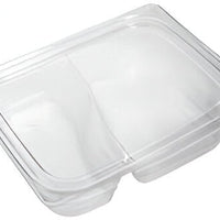 Sabert - Clear Flat Lid Fits For 169572B450 Plastic Containers, 450/Cs - 569570B450