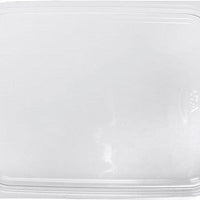 Sabert - Clear Lid for 36 oz. Two-Compartment and 26 oz. Three-Compartment Large Snack Box, 300/cs - 584620B300N