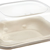 Sabert - Clear Lid for Pulp Sandwich Containers, 300/cs - 534555D