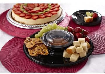 Sabert - Clear Round Dome Lid Fits For 12008A500, 92012A500, 12016A500 Plastic Bowls, Pack of 500 - 52016A500