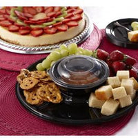 Sabert - Clear Round Dome Lid Fits For 12008A500, 92012A500, 12016A500 Plastic Bowls, Pack of 500 - 52016A500