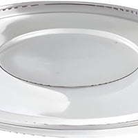 Sabert - Clear Round Flat Lid Fits For 92160A50 Catering Bowls, 50/Cs - 51160A50