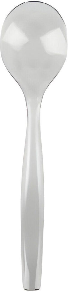 Sabert - White PP 10" Serving Spoon, 72/Cs - UWT72SPP