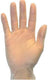 Safety Zone - Large Clear PF Medical Grade Vinyl Gloves, 100/BX - GVEP-LG-1C