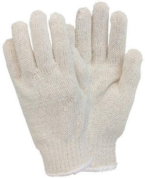 Safety Zone - Medium Cotton String Knit Gloves, 25Dz/Cs - GSMW-MN-2P-NRB