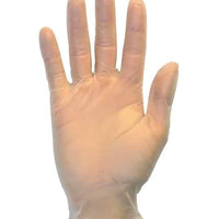 SafetyZone - X Large Clear PF Medical Grade Vinyl Gloves, 100/BX - GVEP-XL-1C