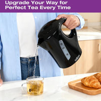 Salton - 1 L Black Cordless Jug Kettle - JK2190BK