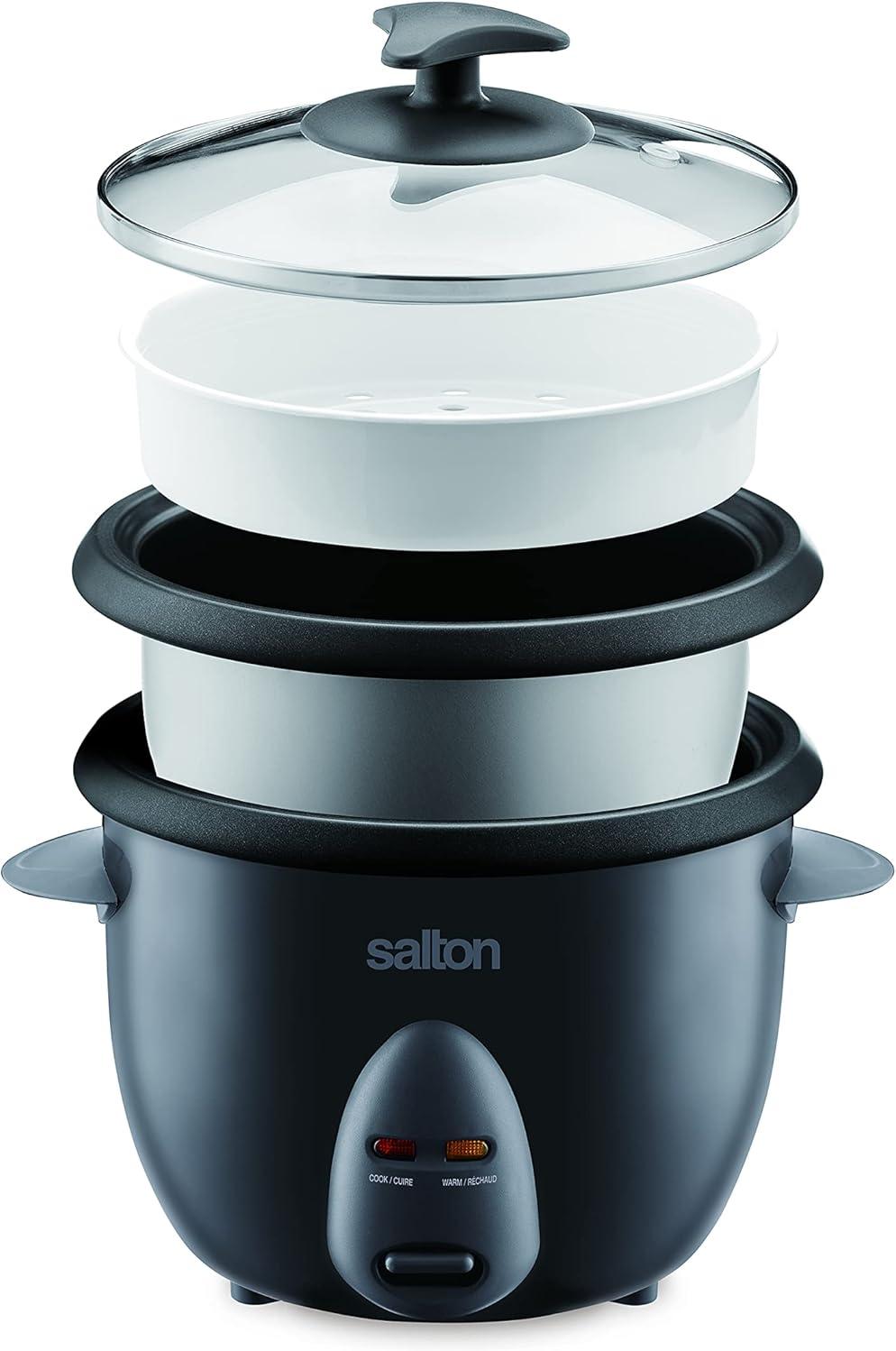Salton - 10 Cup Automatic Rice Cooker & Steamer - RC2088