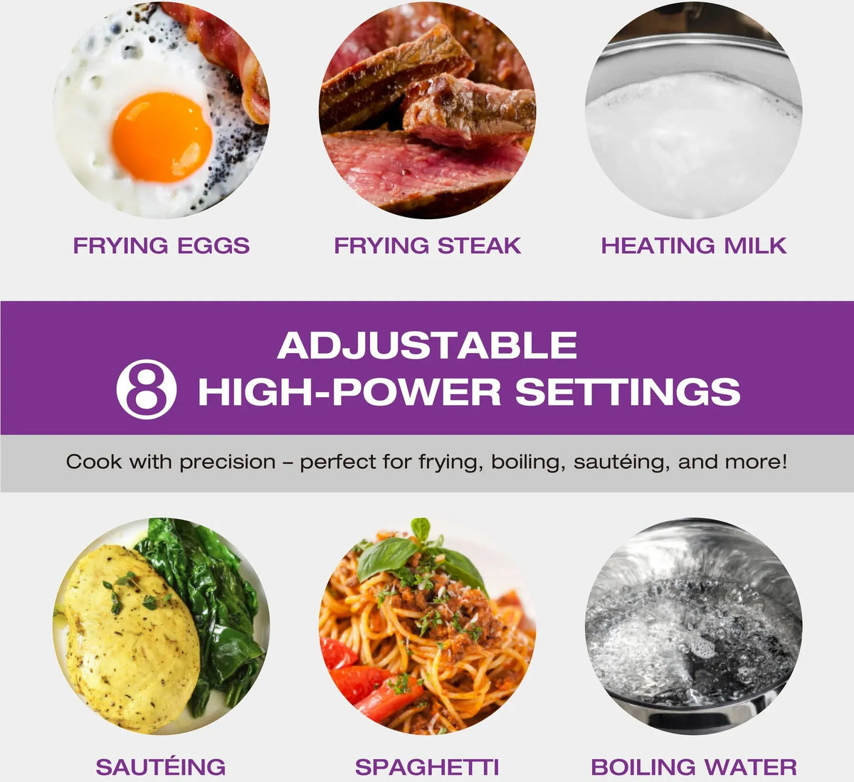 Salton - 12.9" Single Burner Portable Induction Cooktop - ID1948