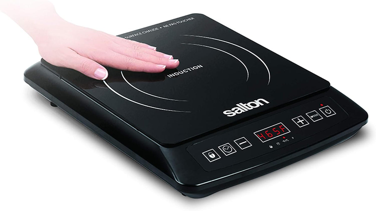 Salton - 12.9" Single Burner Portable Induction Cooktop - ID1948