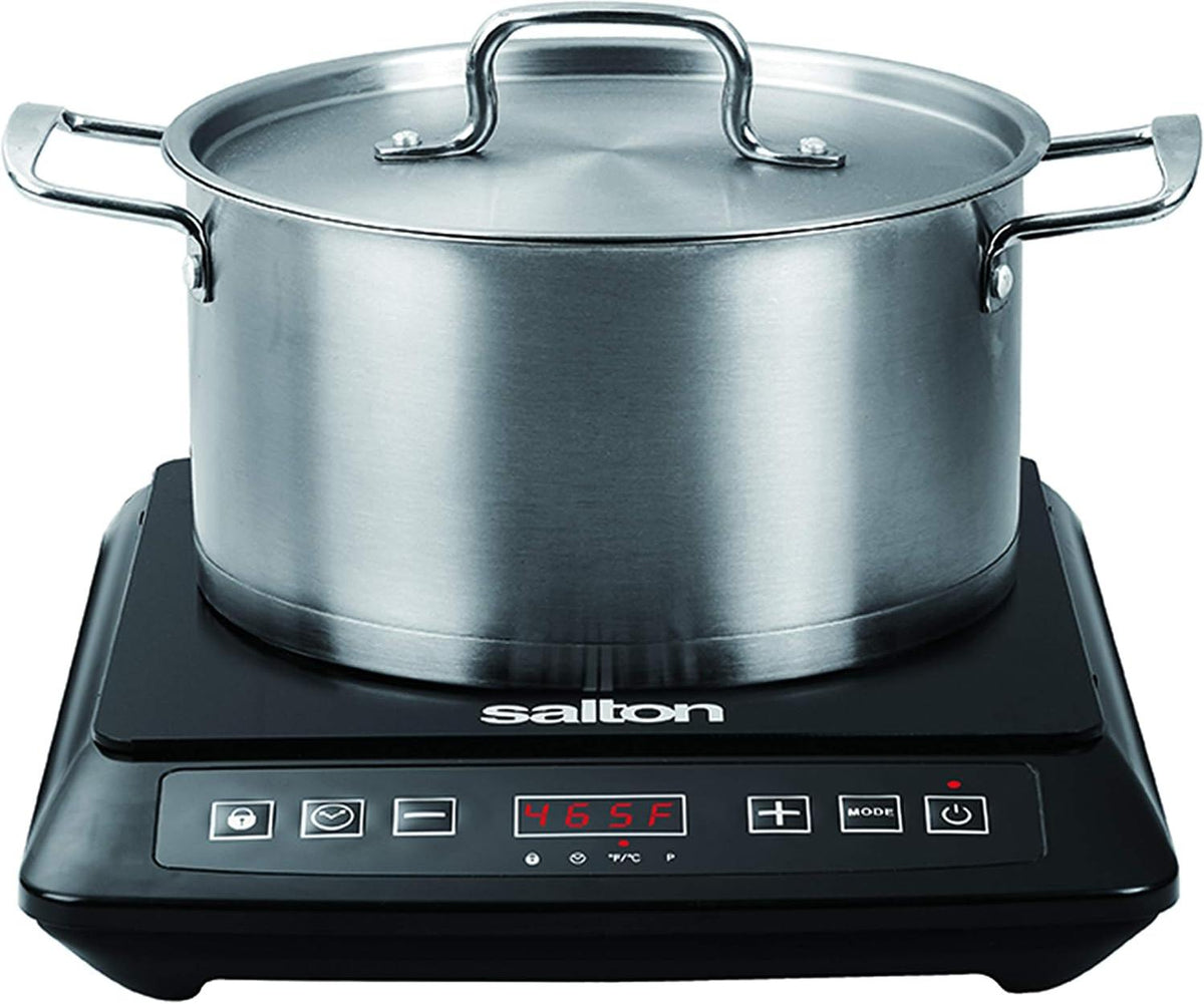 Salton - 12.9" Single Burner Portable Induction Cooktop - ID1948