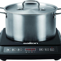 Salton - 12.9" Single Burner Portable Induction Cooktop - ID1948