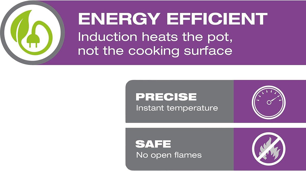 Salton - 12.9" Single Burner Portable Induction Cooktop - ID1948