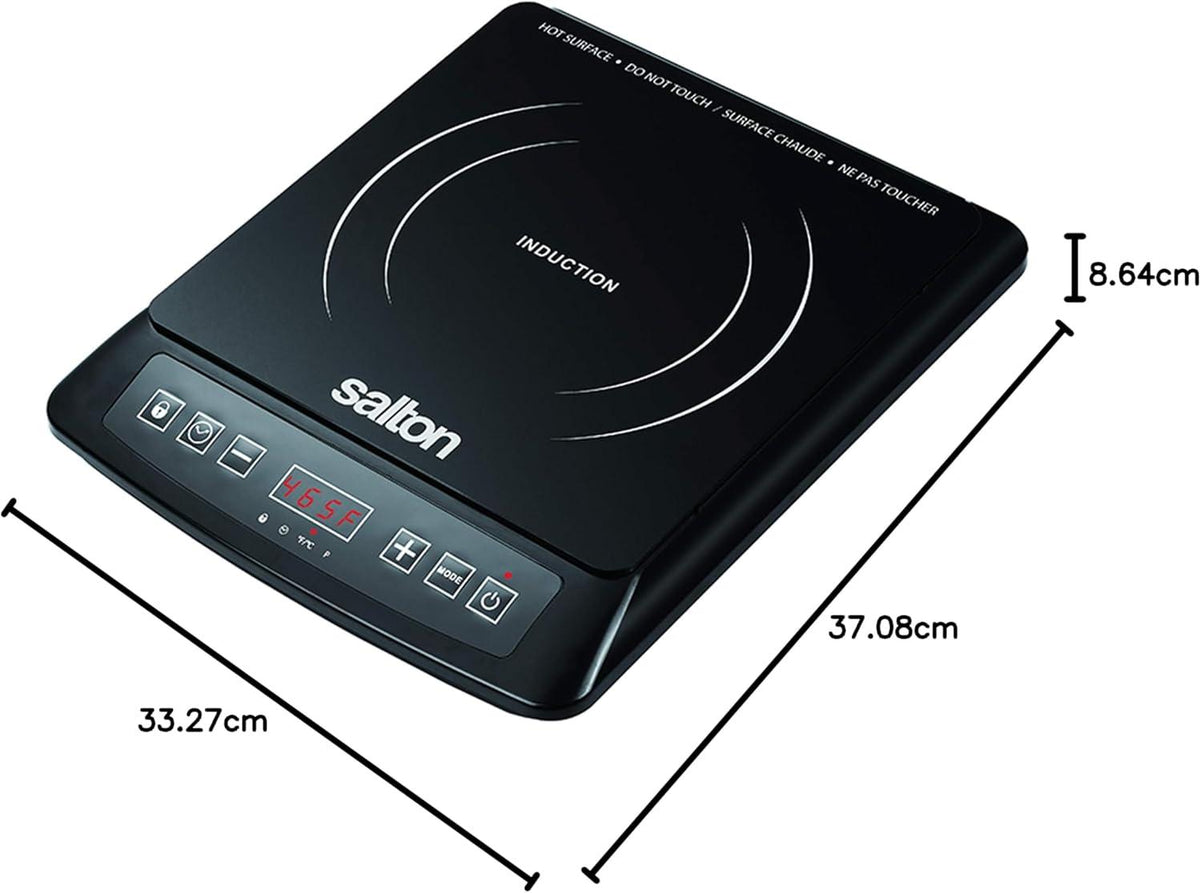 Salton - 12.9" Single Burner Portable Induction Cooktop - ID1948