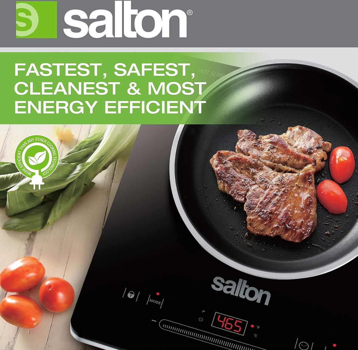 Salton - 1500 W Slim Induction Cooktop - ID2066