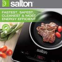 Salton - 1500 W Slim Induction Cooktop - ID2066
