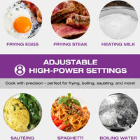 Salton - 1500 W Slim Induction Cooktop - ID2066