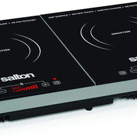 Salton - 1800 W 20" Double Induction Cooktop - ID1487