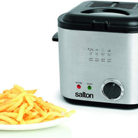 Salton - 1.1 QT Compact Deep Fryer - DF1539