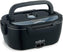 Salton - 1.5 L Black 3-in-1 Portable Electric Lunchbox with Fork & Spoon - SP2111