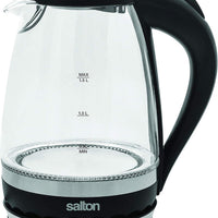 Salton - 1.5 L Cordless Electric Glass Kettle - GK1831