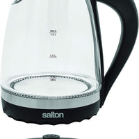 Salton - 1.5 L Cordless Electric Glass Kettle - GK1831