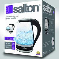 Salton - 1.5 L Cordless Electric Glass Kettle - GK1831