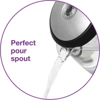 Salton - 1.5 L Cordless Electric Glass Kettle - GK1831