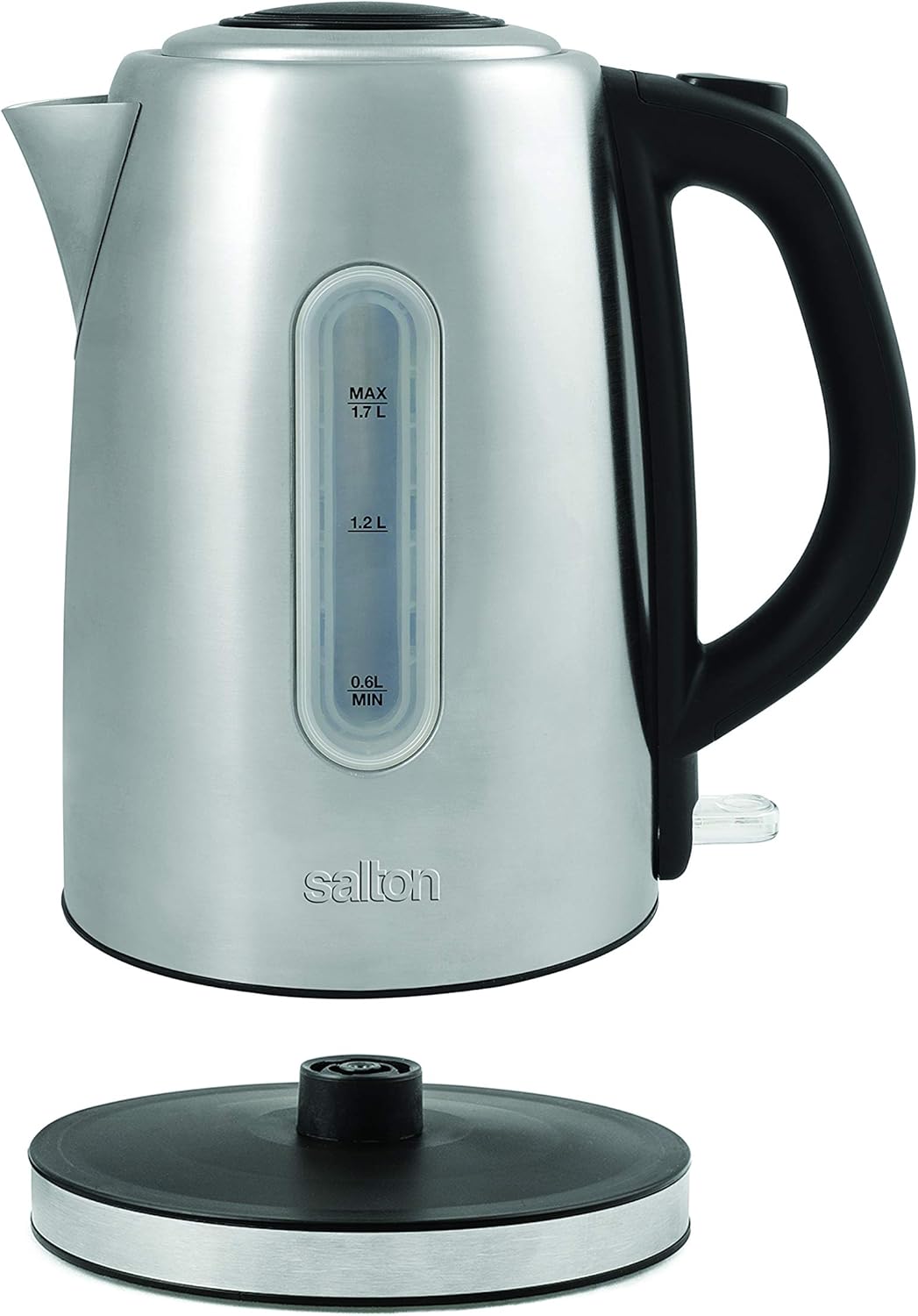 Salton - 1.7 L Cordless Electric Stainless Steel Kettle - JK1903
