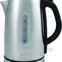 Salton - 1.7 L Cordless Electric Stainless Steel Kettle - JK1903