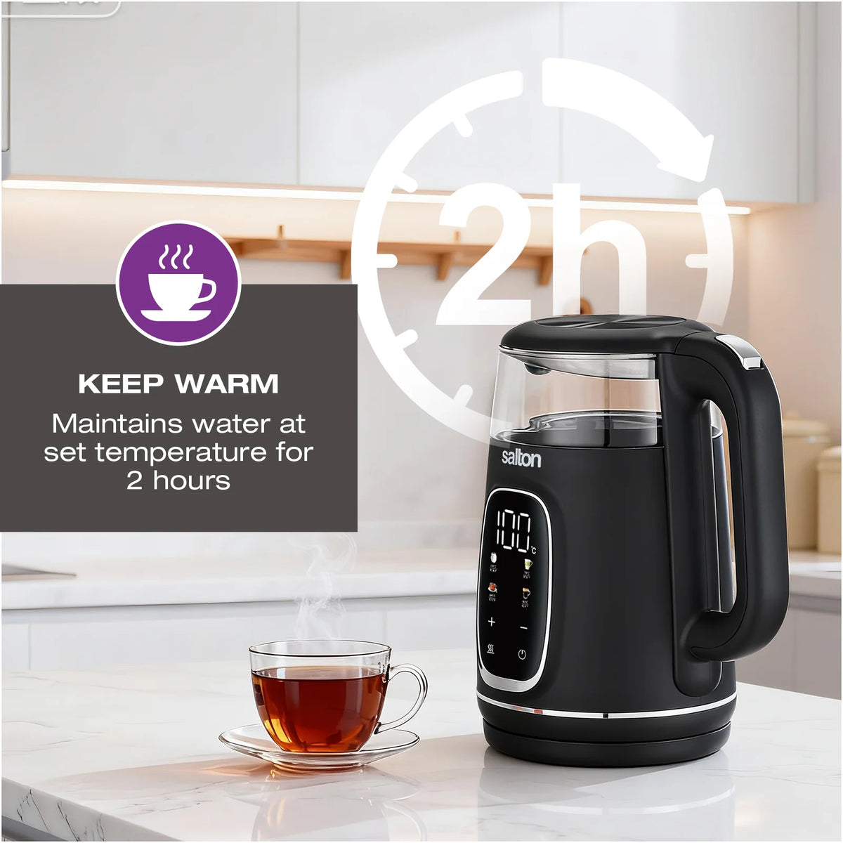 Salton - 1.7 L Digital Variable Kettle - GK2168