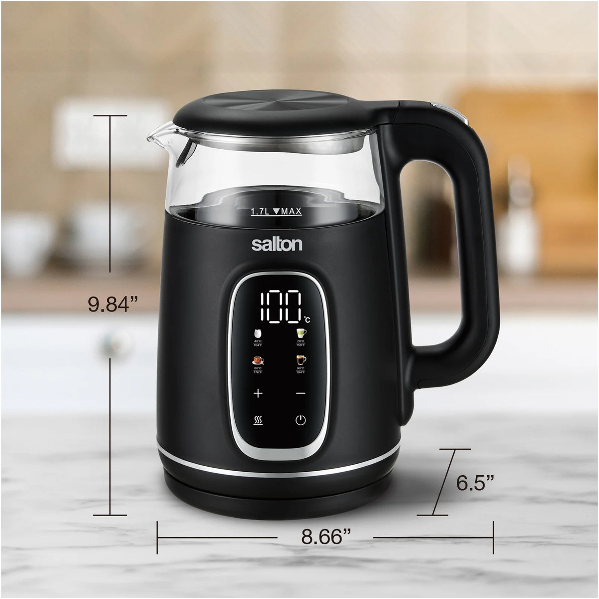 Salton - 1.7 L Digital Variable Kettle - GK2168